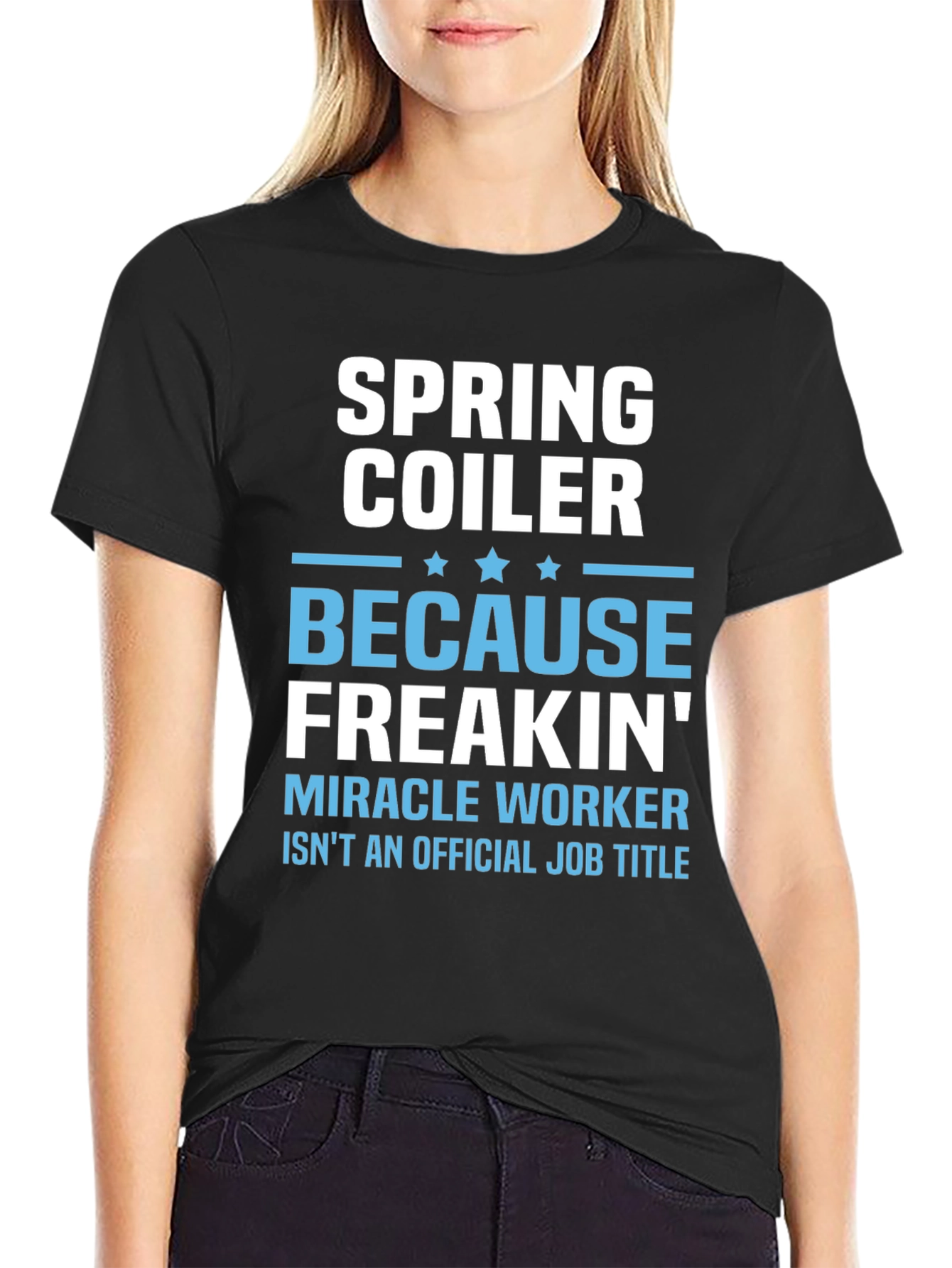 Spring Coiler Job Title T-Shirt