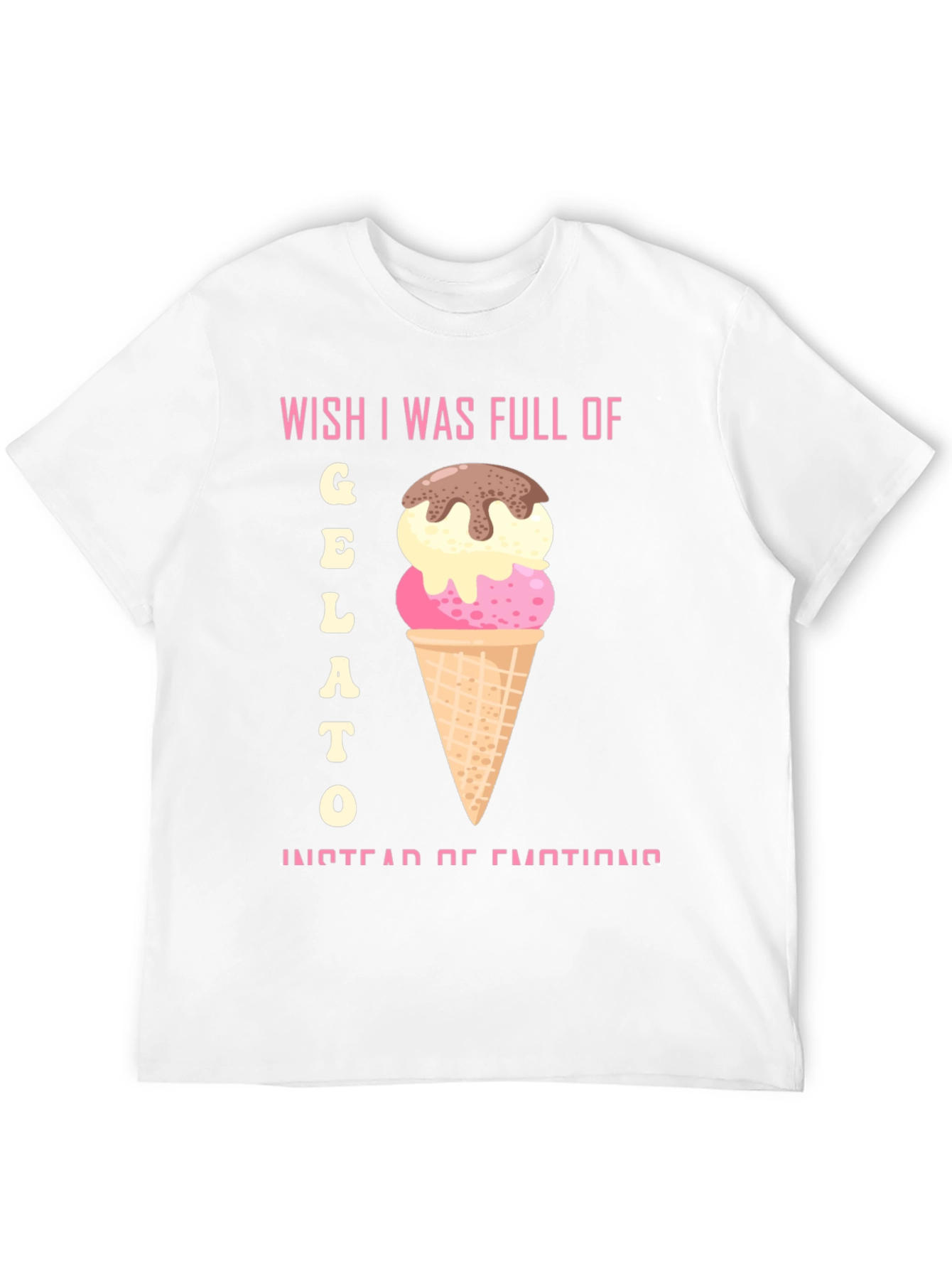 Wish I Was Full of Gelato T-Shirt