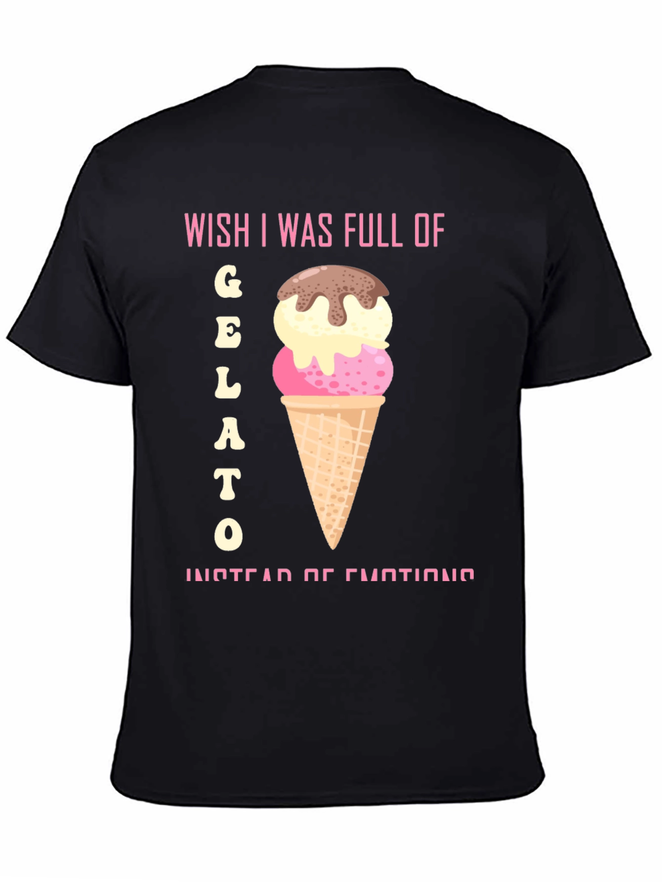 Wish I Was Full of Gelato T-Shirt