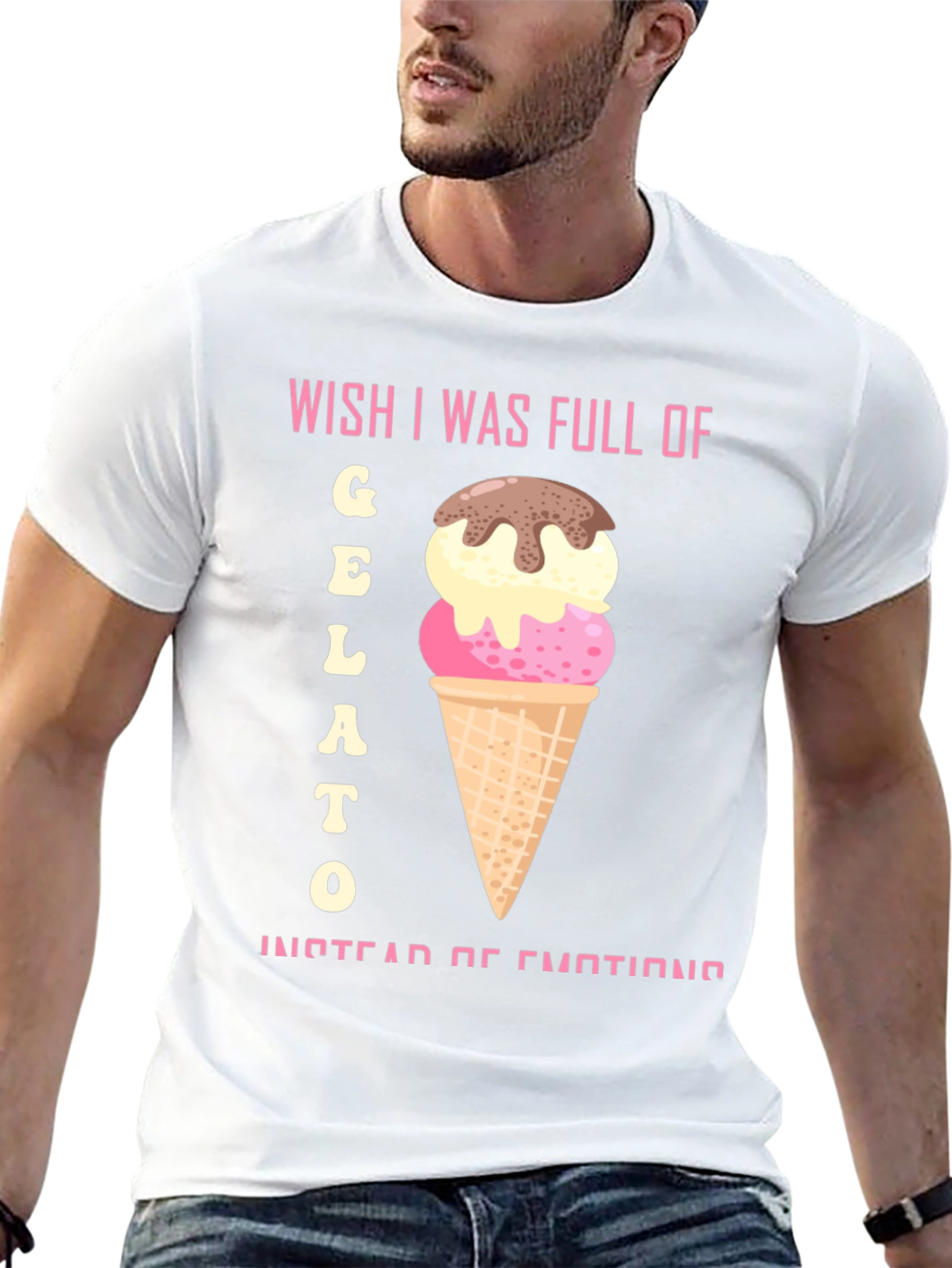Wish I Was Full of Gelato T-Shirt