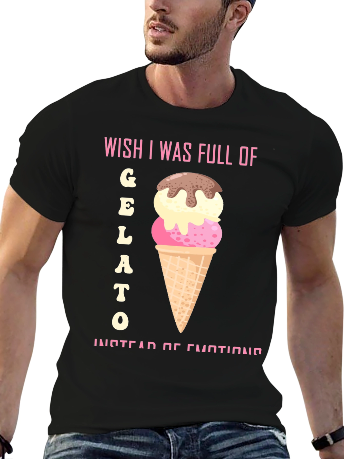 Wish I Was Full of Gelato T-Shirt