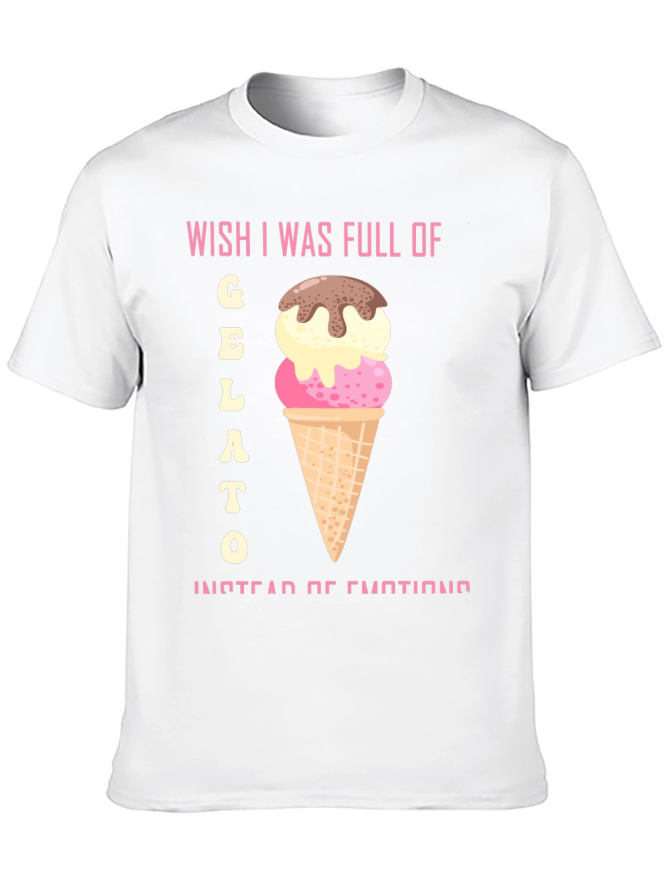 Wish I Was Full of Gelato T-Shirt