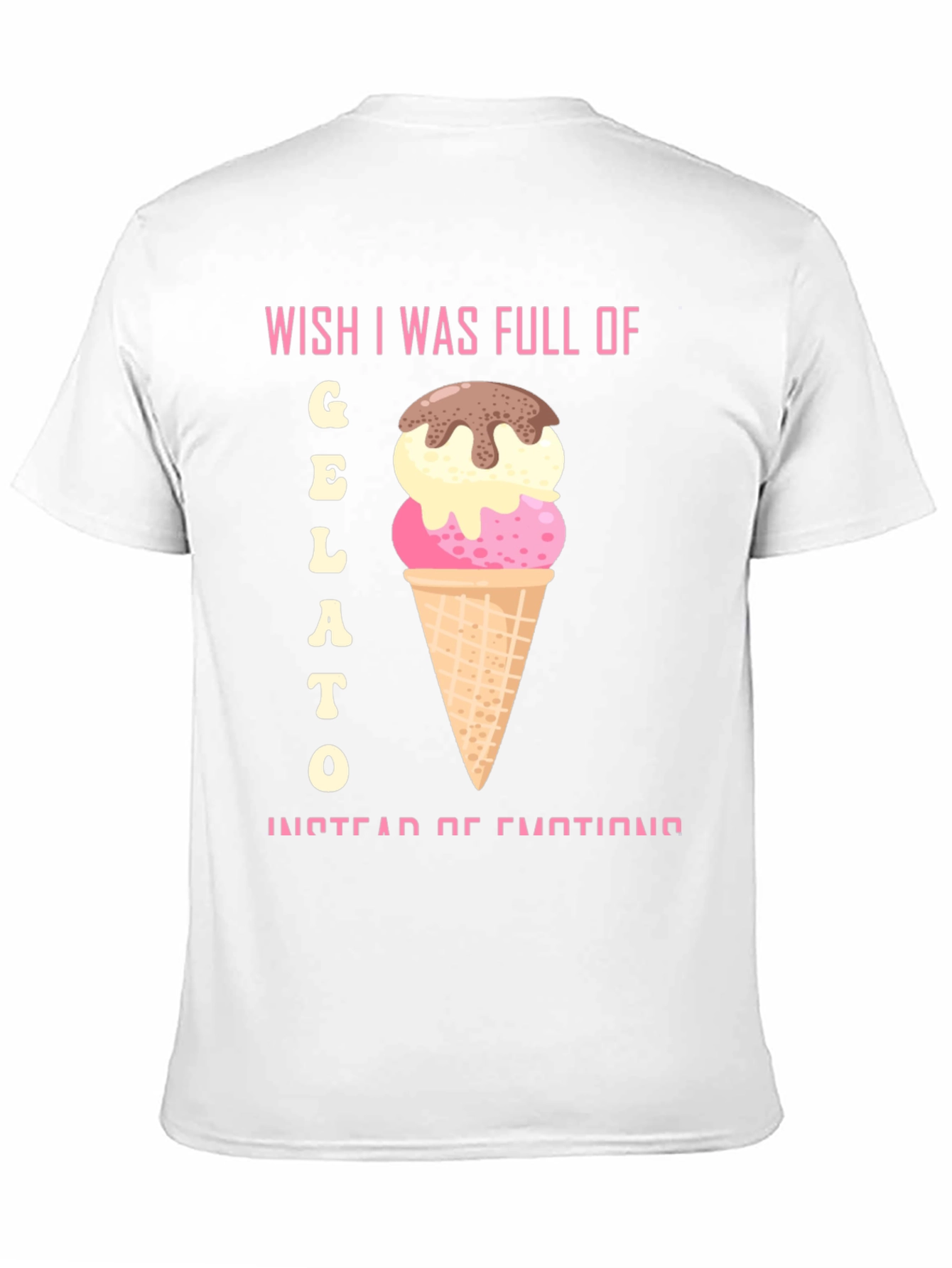 Wish I Was Full of Gelato T-Shirt