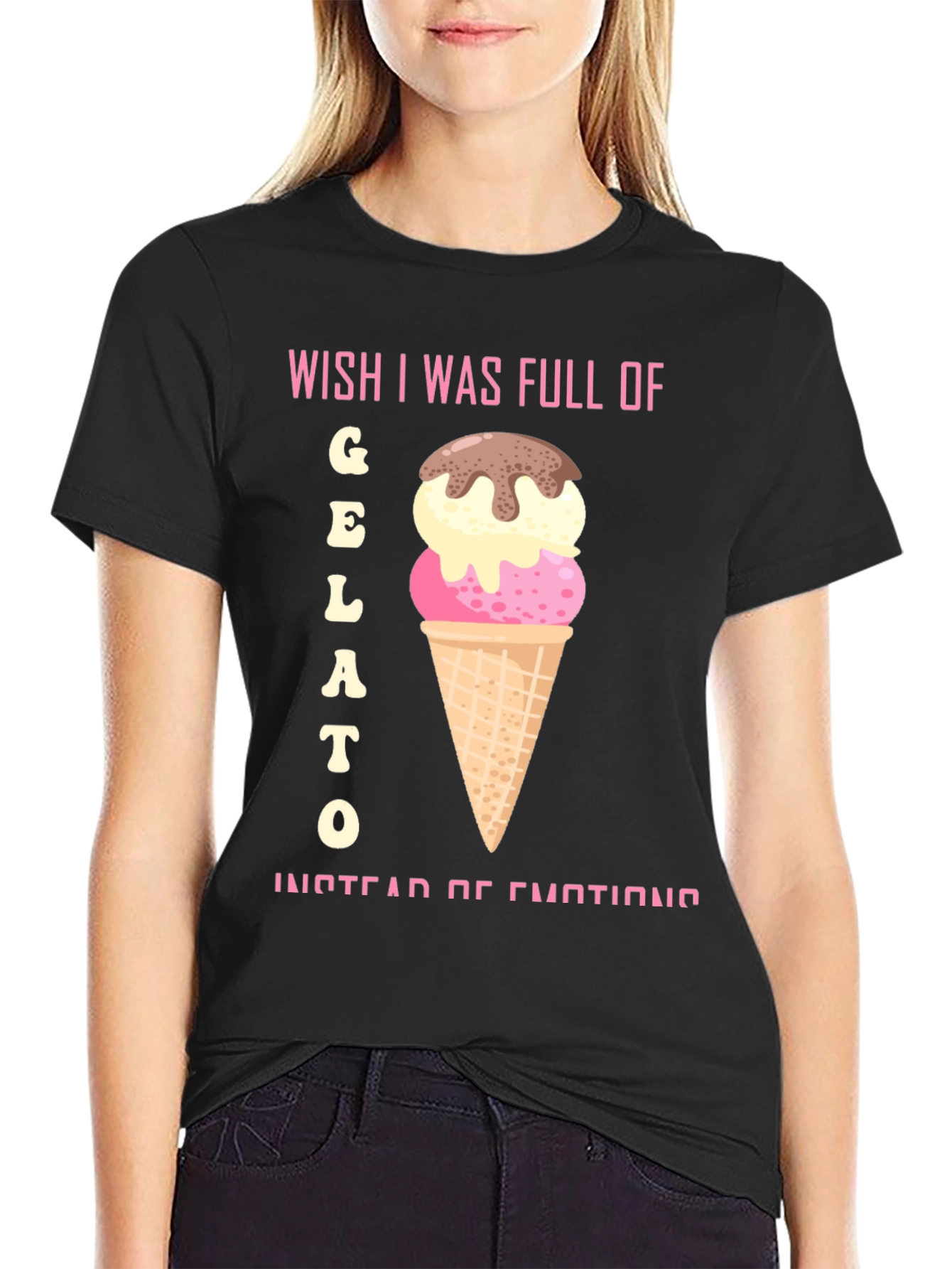 Wish I Was Full of Gelato T-Shirt