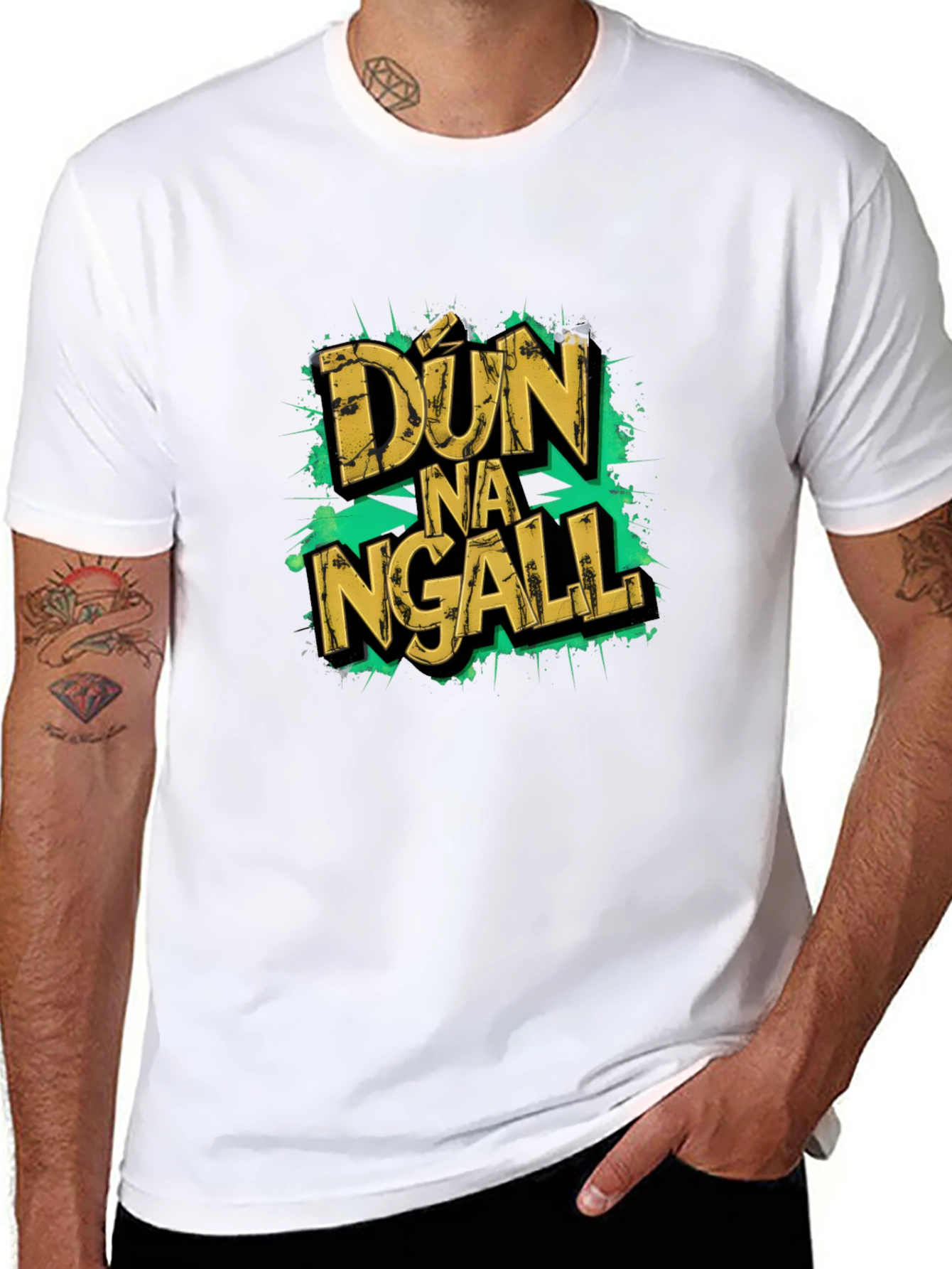 Dún na nGall Graphic Tee - Irish Pride