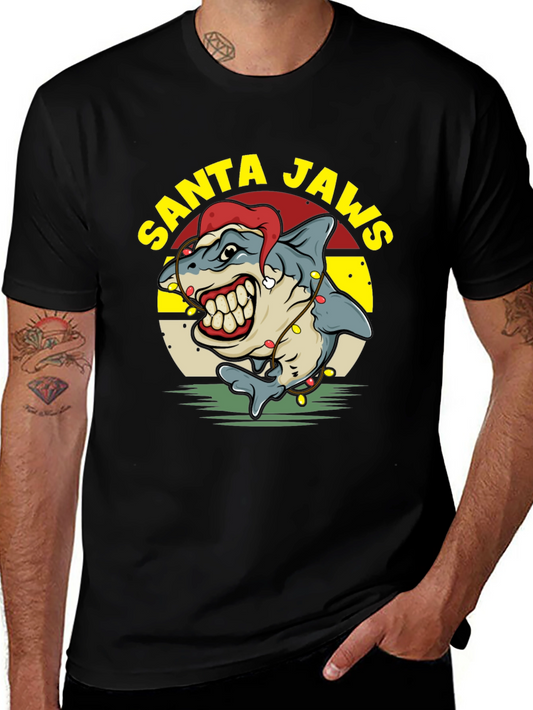 Santa Jaws Holiday T-Shirt