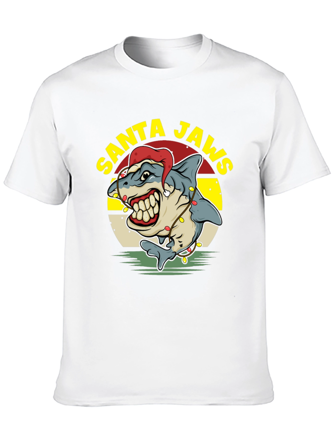 Santa Jaws Holiday T-Shirt