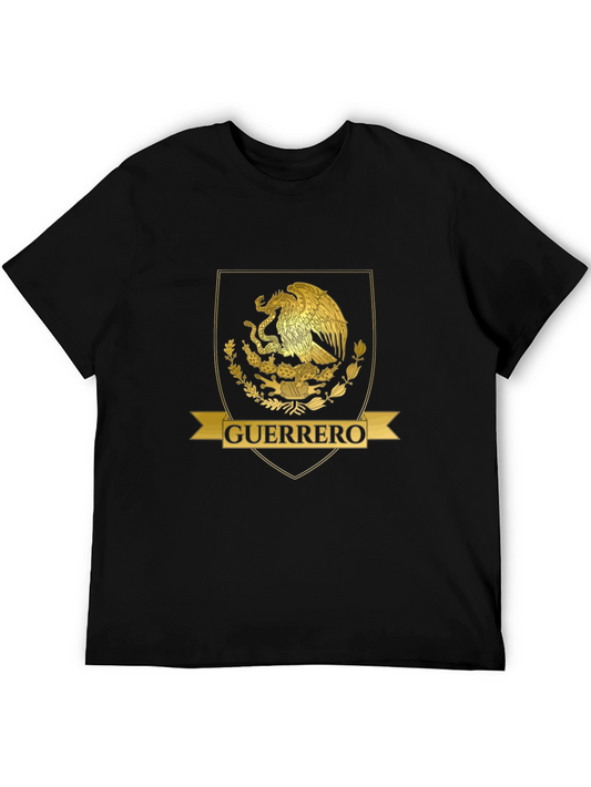 Guerrero Eagle Crest Graphic T-Shirt - Stylish Casual Wear