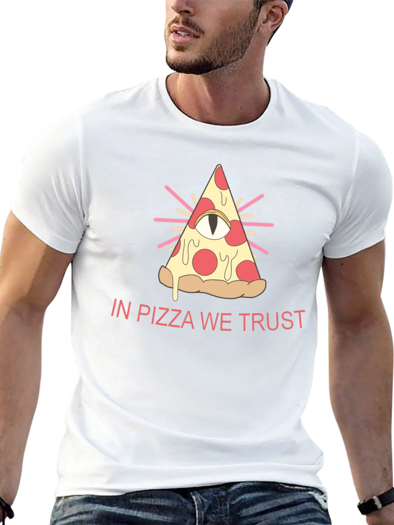 Pizza Illuminati Graphic Tee