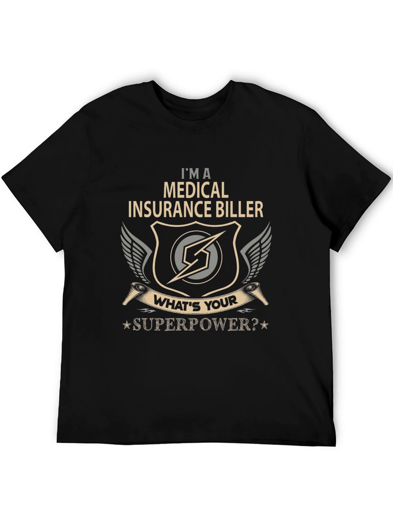 Medical Insurance Biller Superpower Graphic Tee