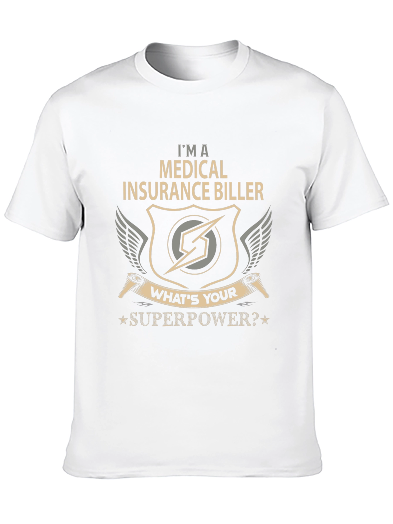 Medical Insurance Biller Superpower Graphic Tee