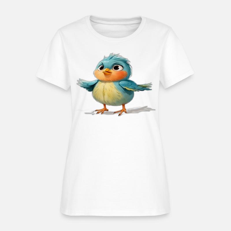 A little bird A windy day