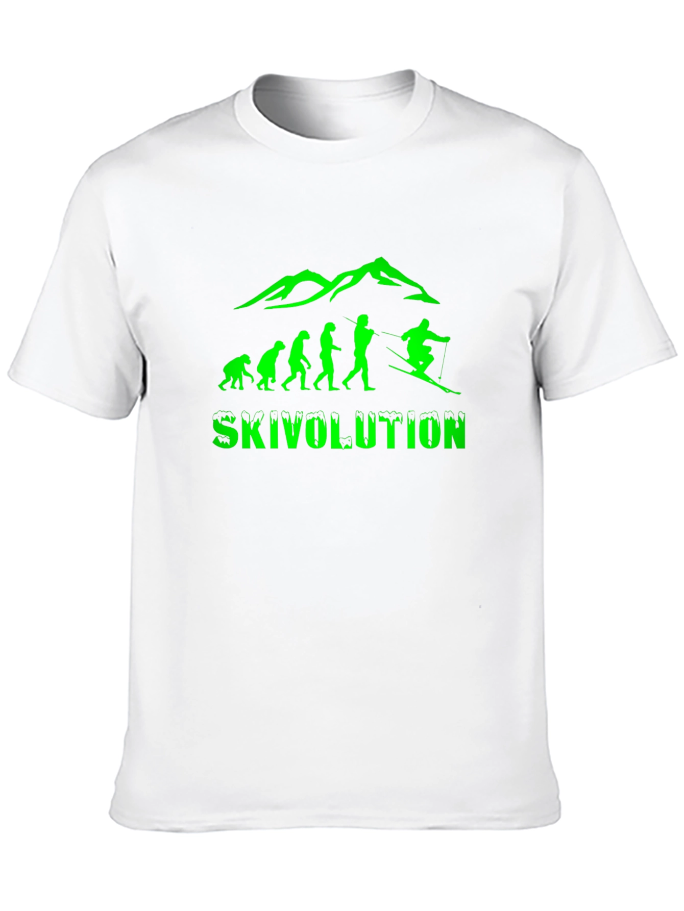 Skivolution Mens Black Graphic Tee - Ski Evolution