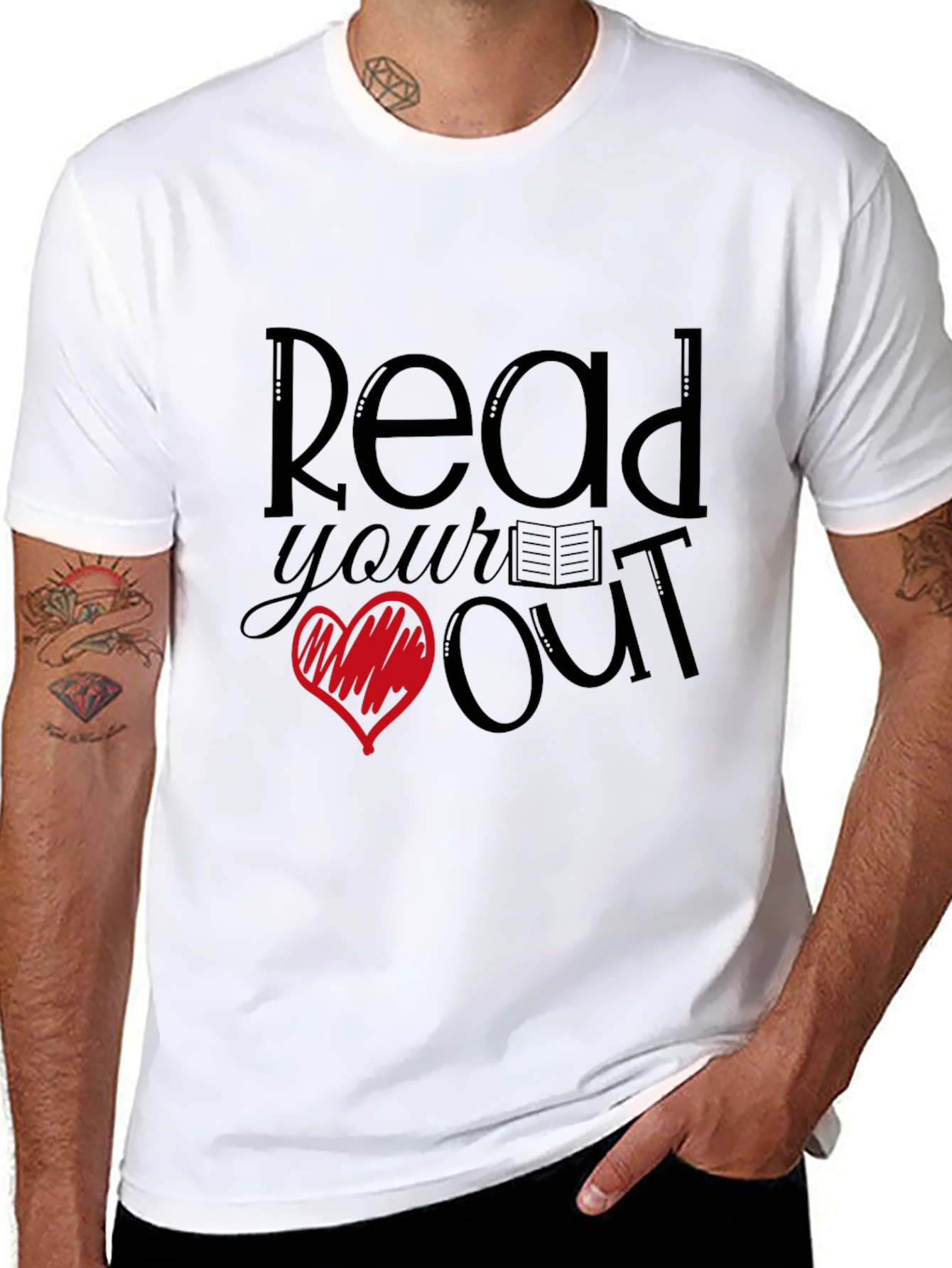 Read Your Heart Out Graphic Tee