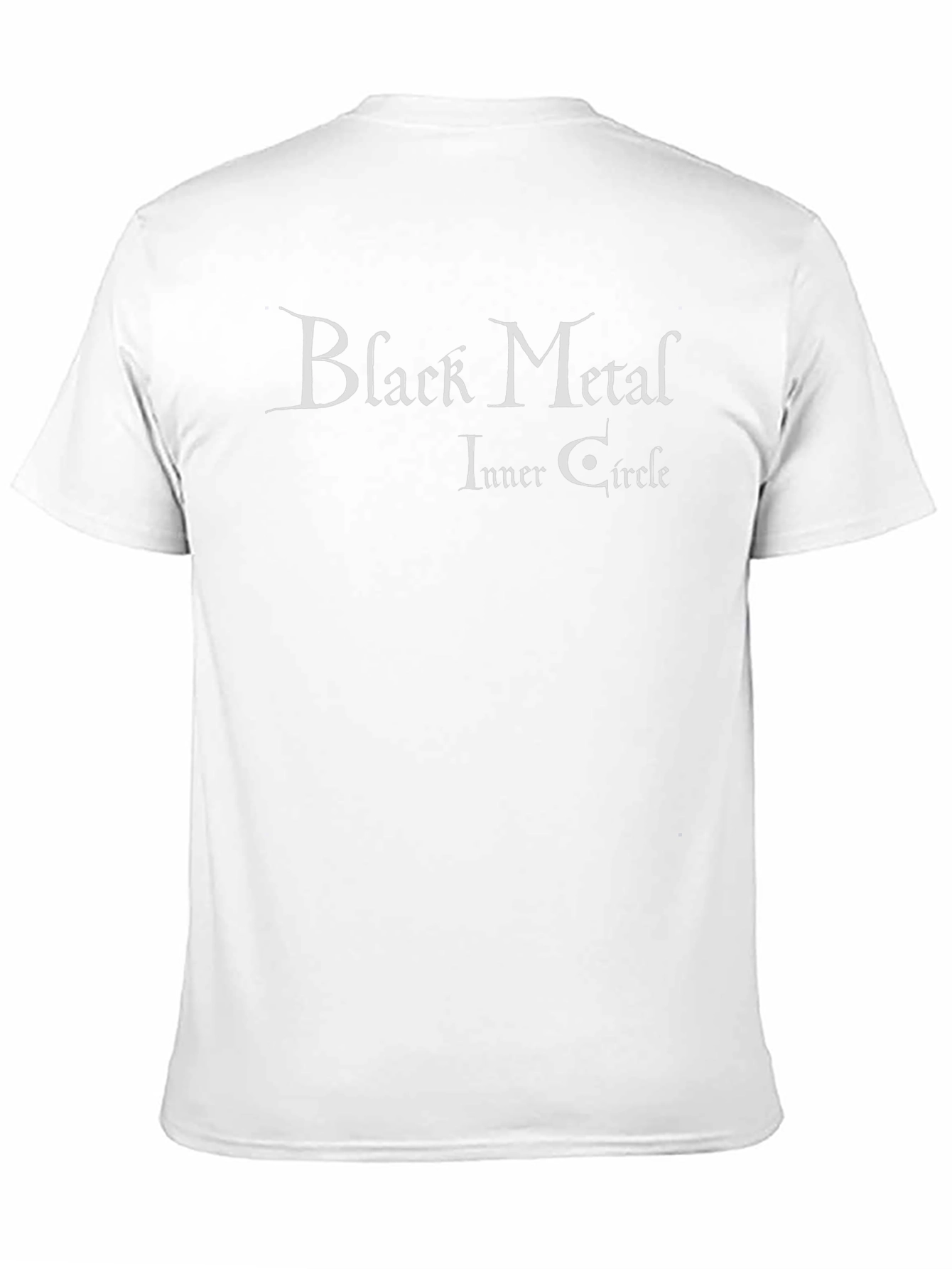 Black Metal Inner Circle Graphic T-Shirt