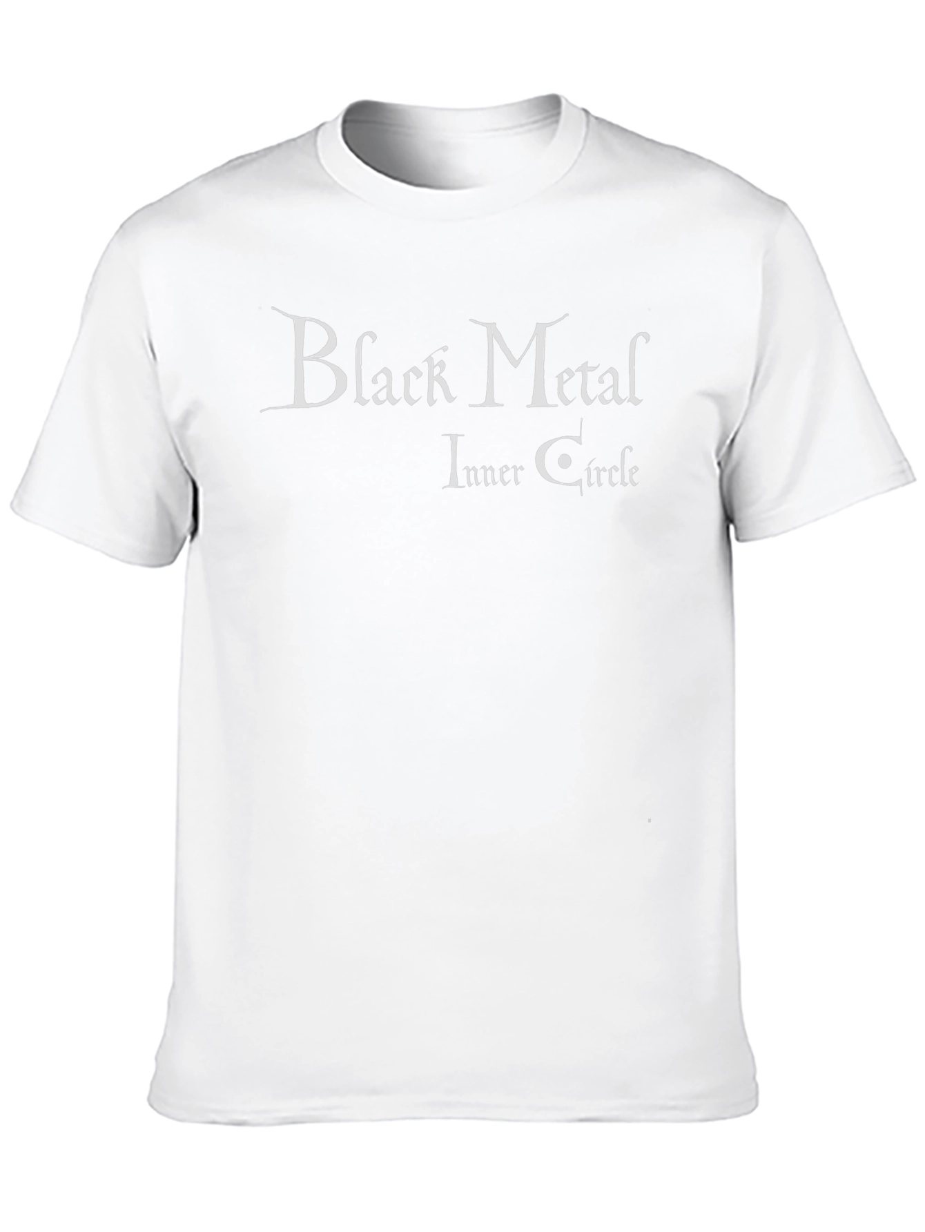 Black Metal Inner Circle Graphic T-Shirt