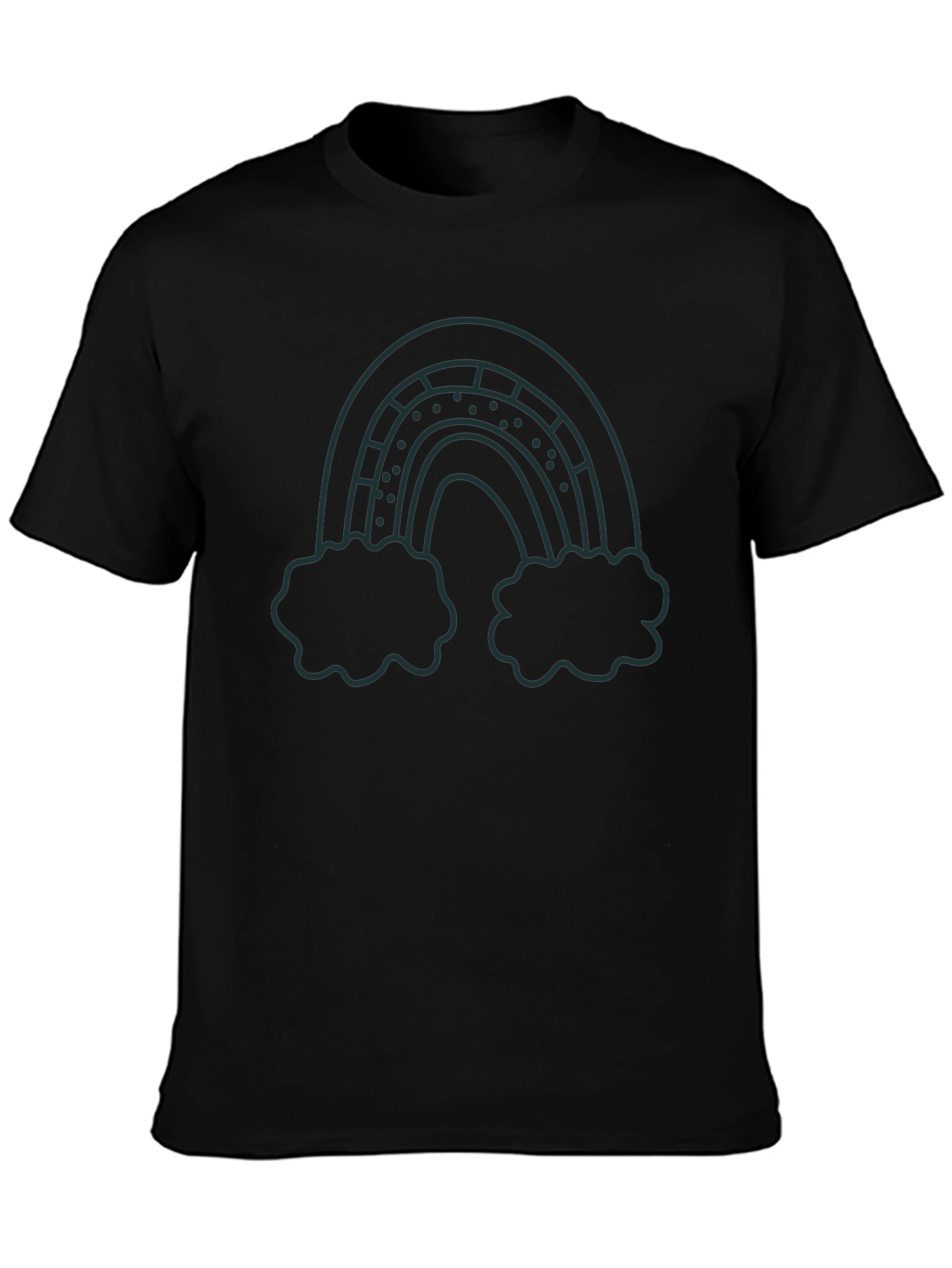 Rainbow Cloud T-Shirt - Cute Graphic Tee