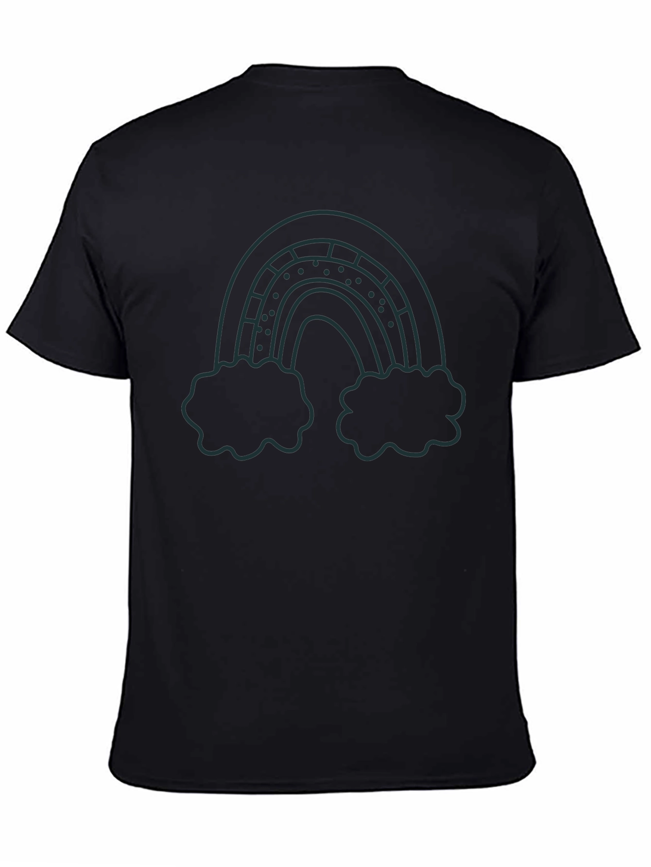 Rainbow Cloud T-Shirt - Cute Graphic Tee