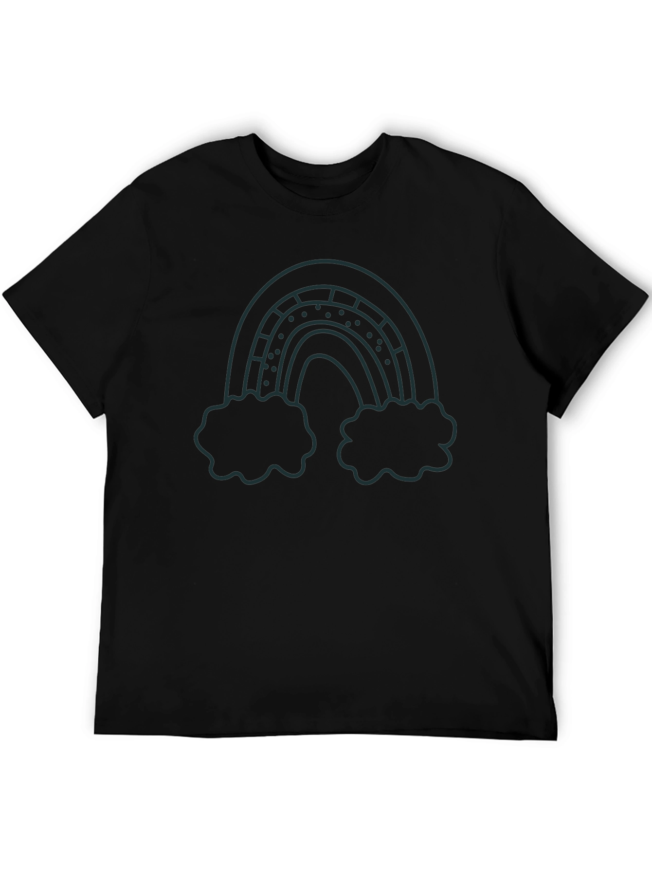 Rainbow Cloud T-Shirt - Cute Graphic Tee