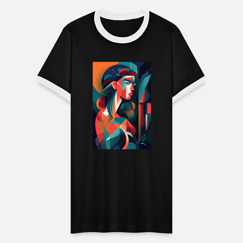 Abstract Face Art - Edgy and Rebellious