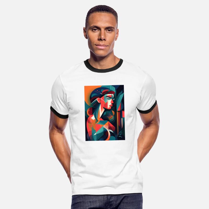 Abstract Face Art - Edgy and Rebellious