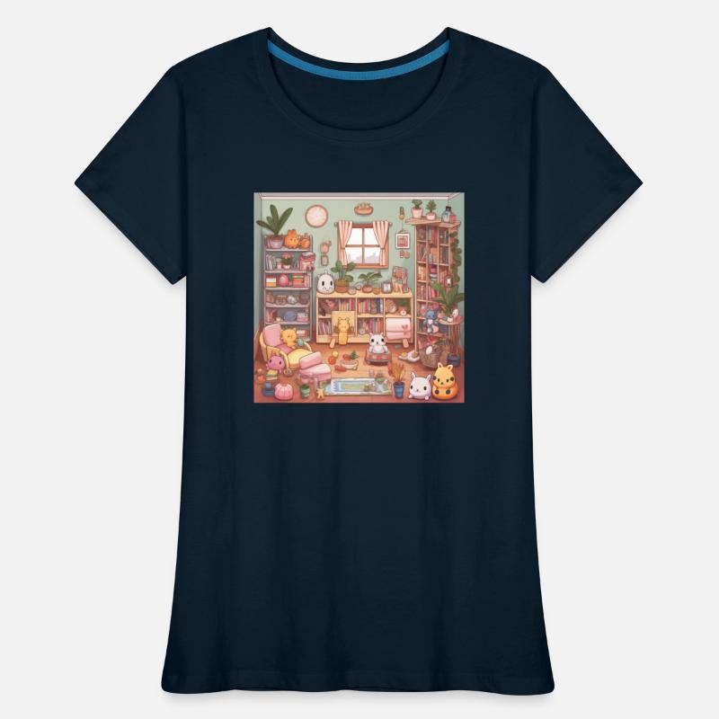 Abstract kawaii children's room