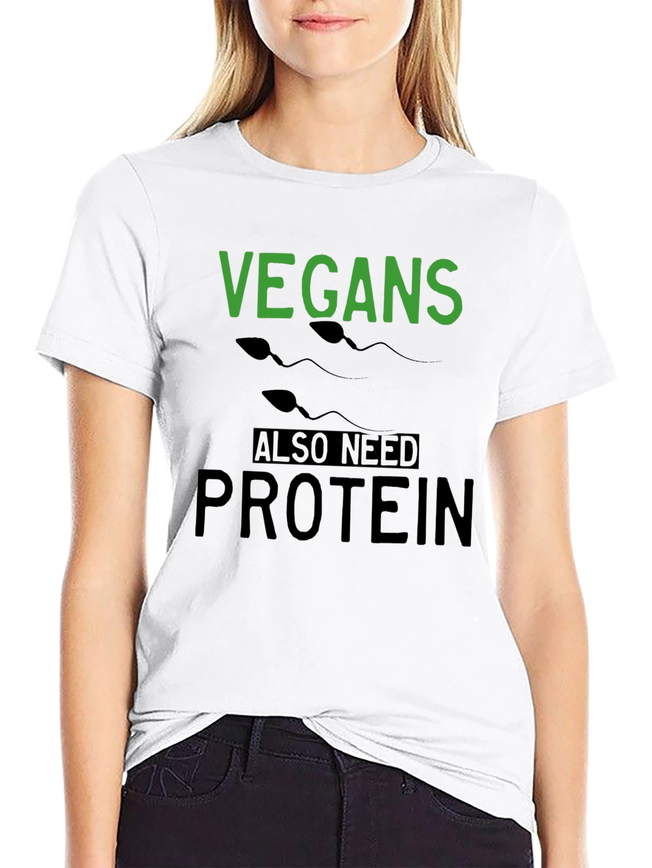 Vegans Need Protein T-Shirt