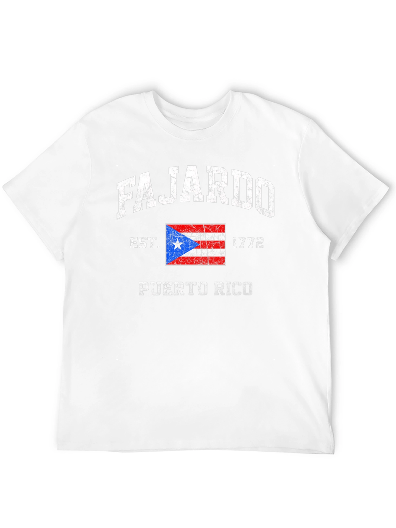 Fajardo Puerto Rico Est. 1772 Black T-Shirt