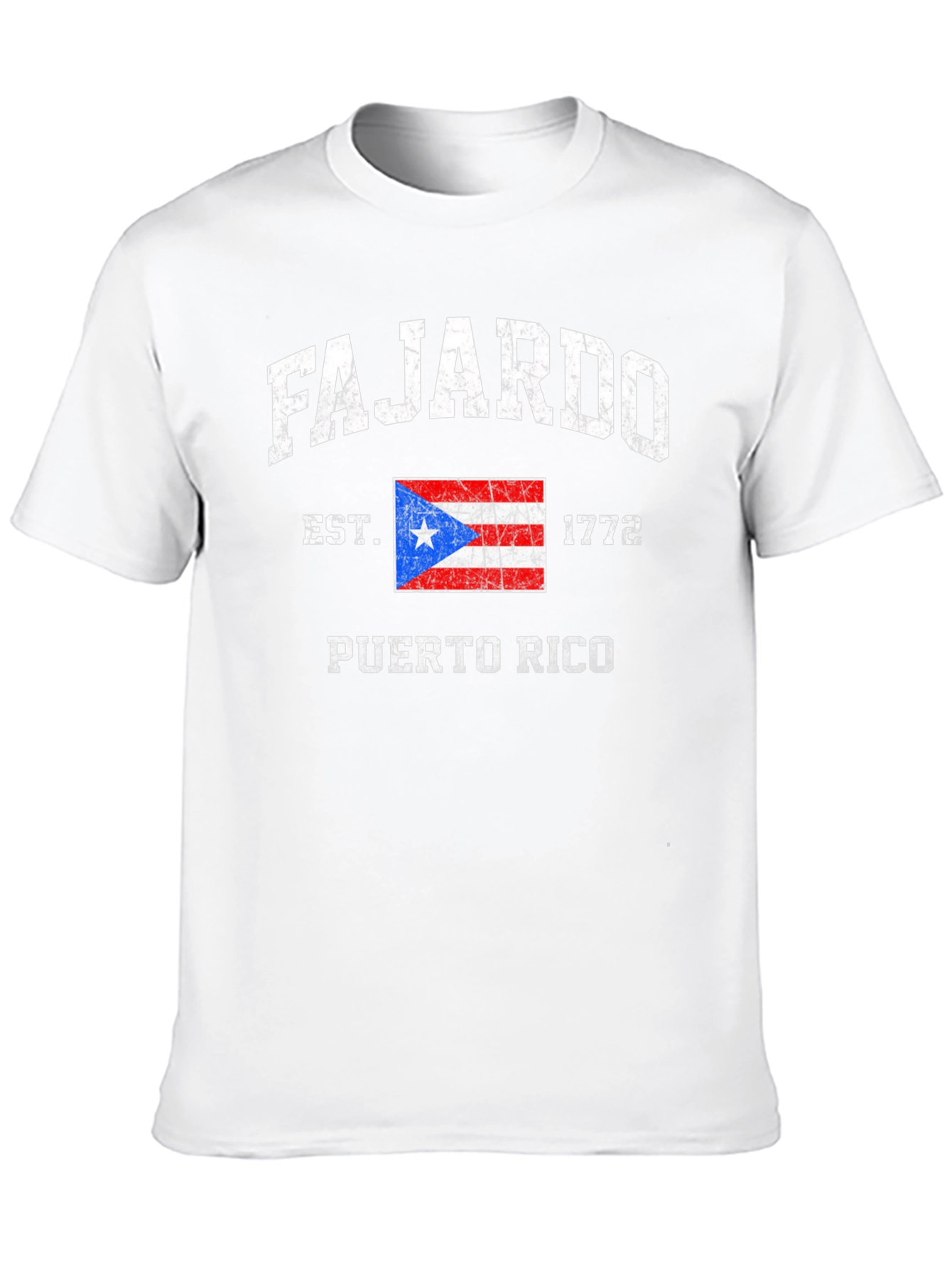 Fajardo Puerto Rico Est. 1772 Black T-Shirt