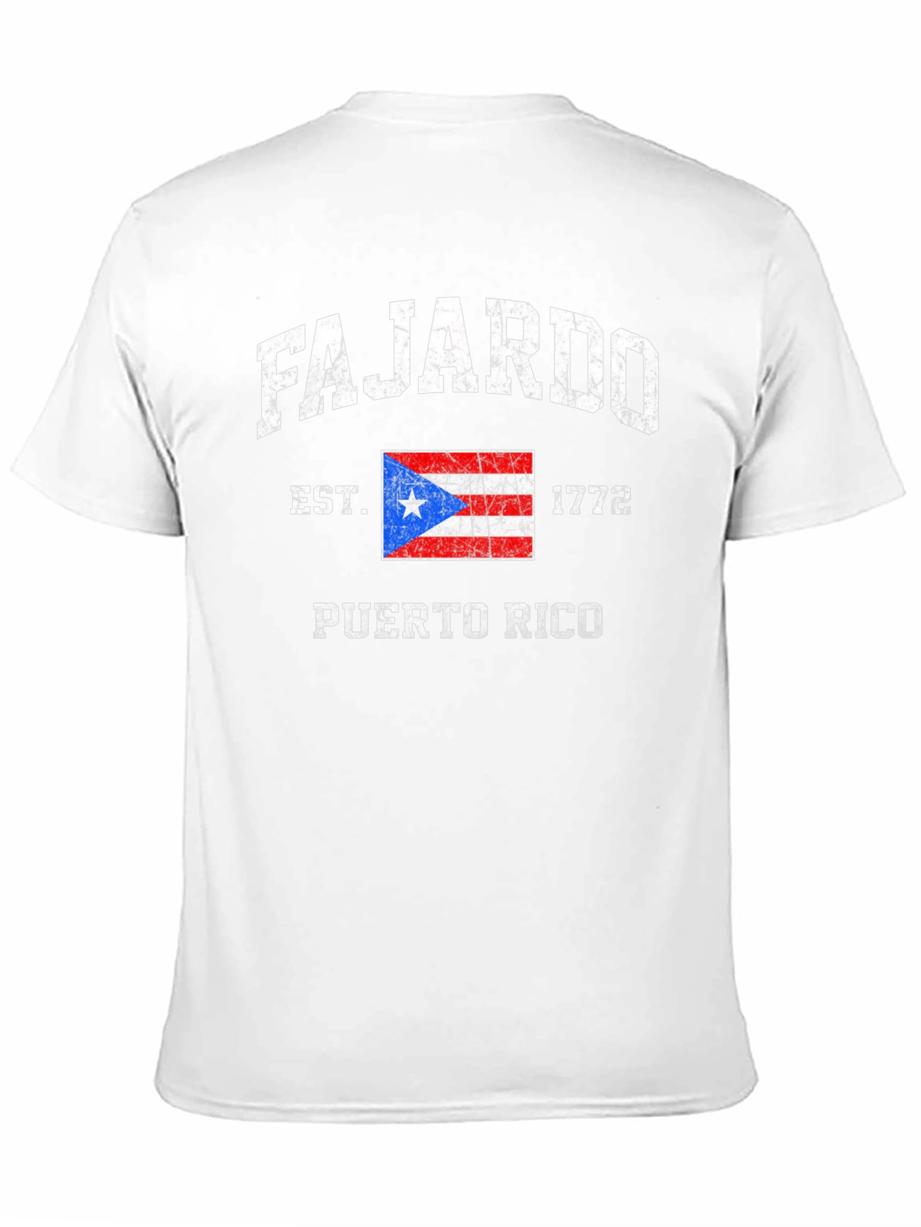Fajardo Puerto Rico Est. 1772 Black T-Shirt