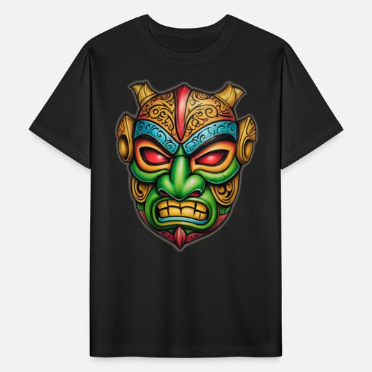 AI Tiki Mask Cartoon