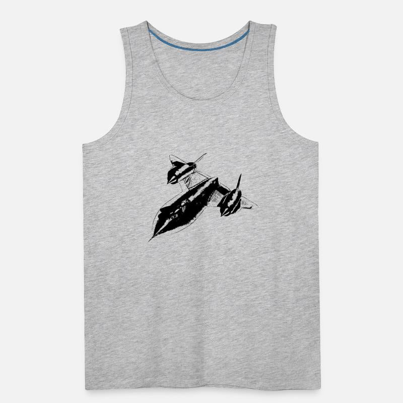 Airplane SR-71 Blackbird black