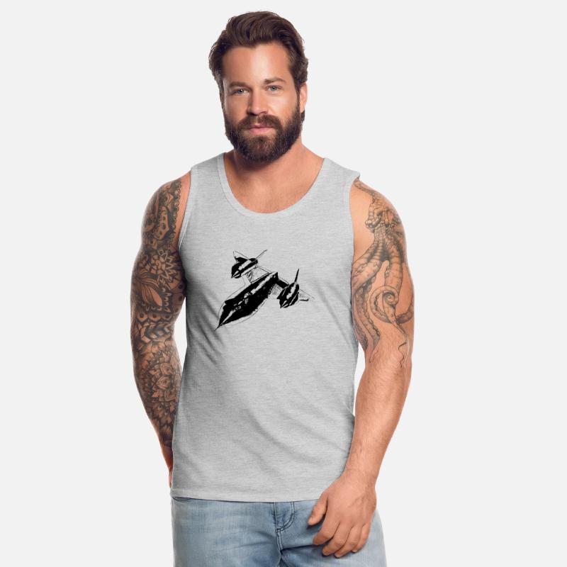 Airplane SR-71 Blackbird black