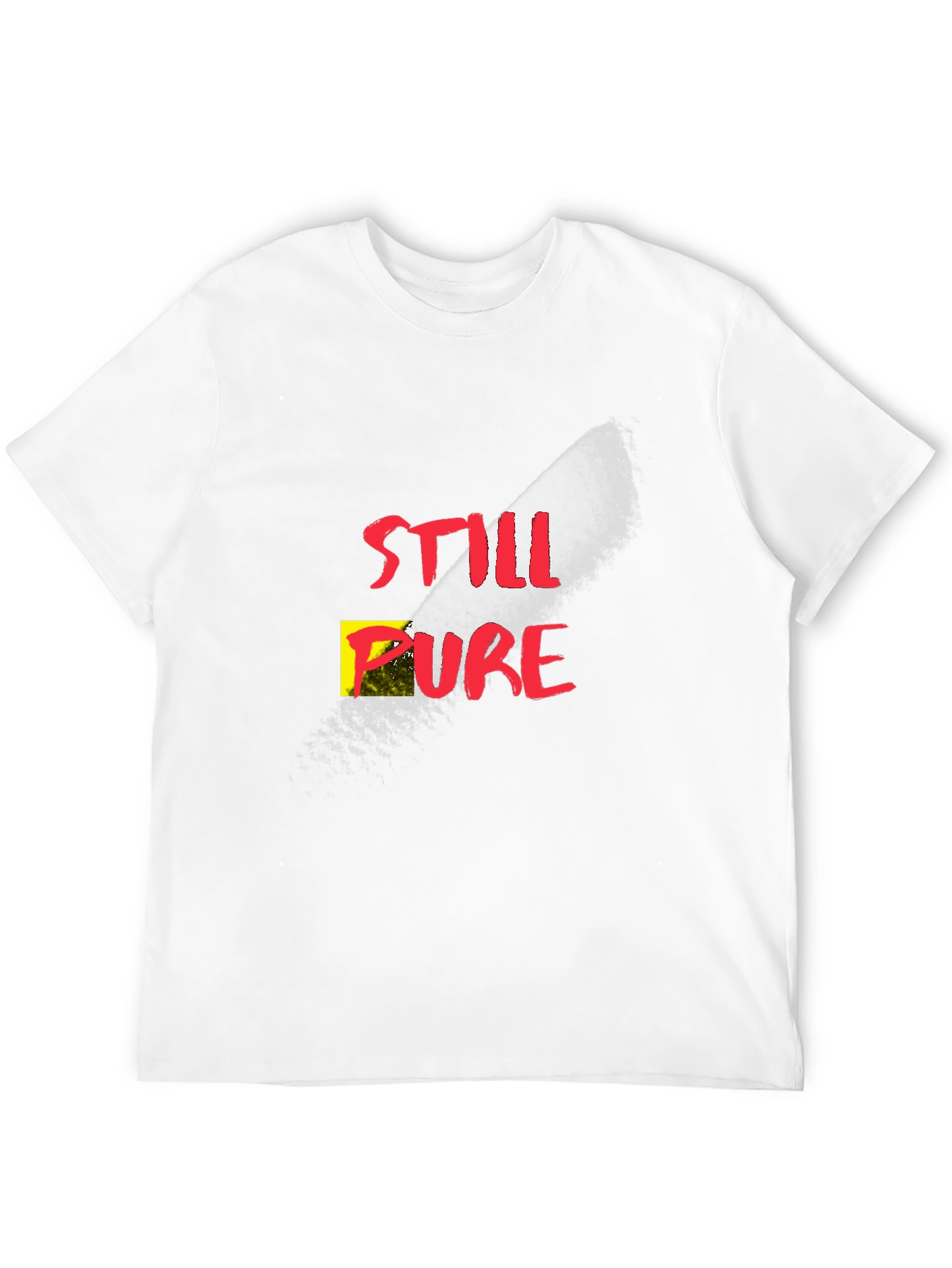 Still Pure Graphic T-Shirt - Black Cotton Tee