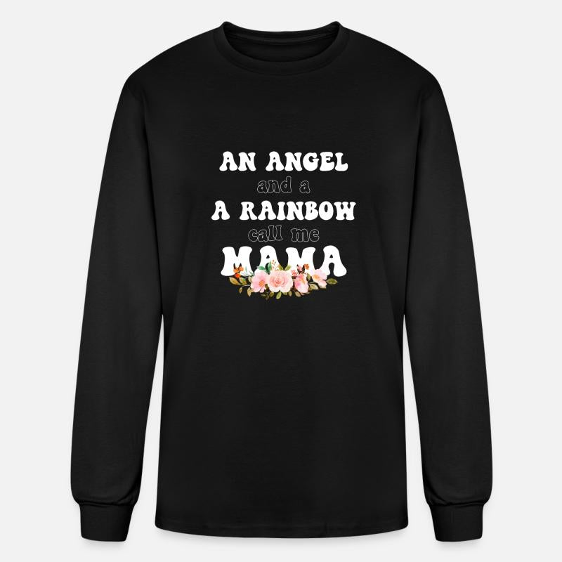 An angel a rainbow mama