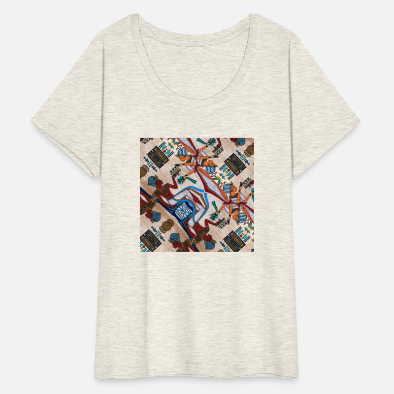 Ancient Egyptian Scripts On Papyrus