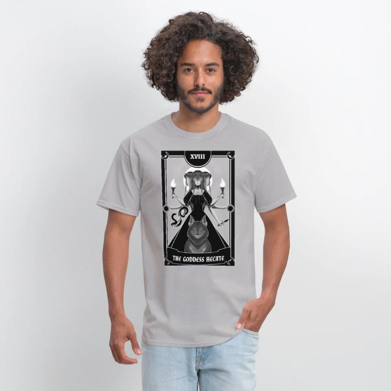 Anime Tarot Card Goddess Hecate Occult Gothic Witc