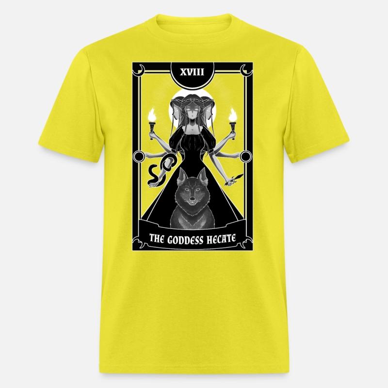 Anime Tarot Card Goddess Hecate Occult Gothic Witc