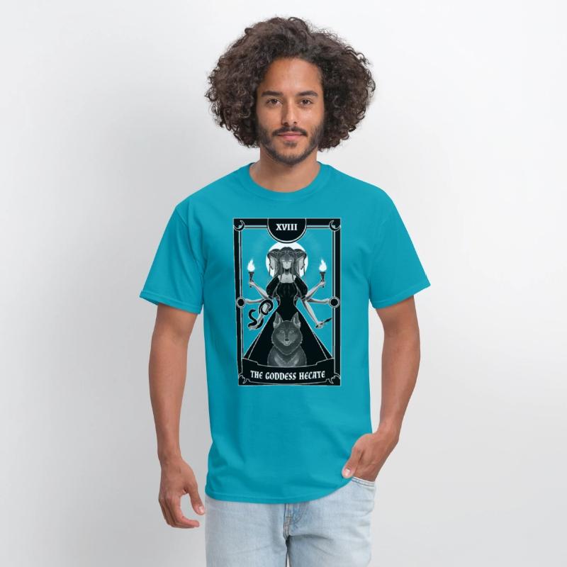 Anime Tarot Card Goddess Hecate Occult Gothic Witc