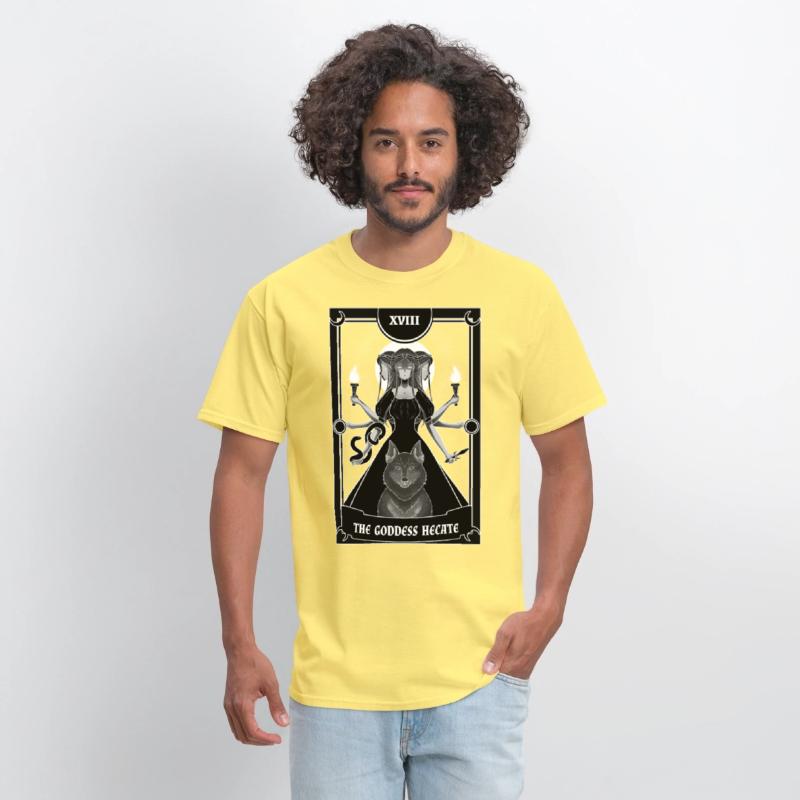 Anime Tarot Card Goddess Hecate Occult Gothic Witc