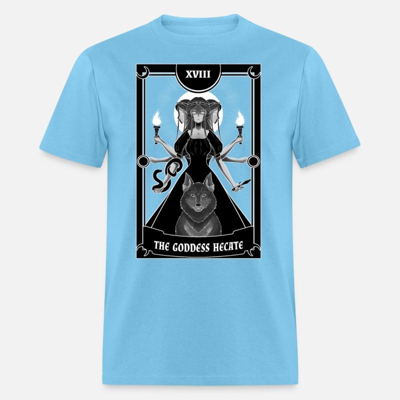 Anime Tarot Card Goddess Hecate Occult Gothic Witc