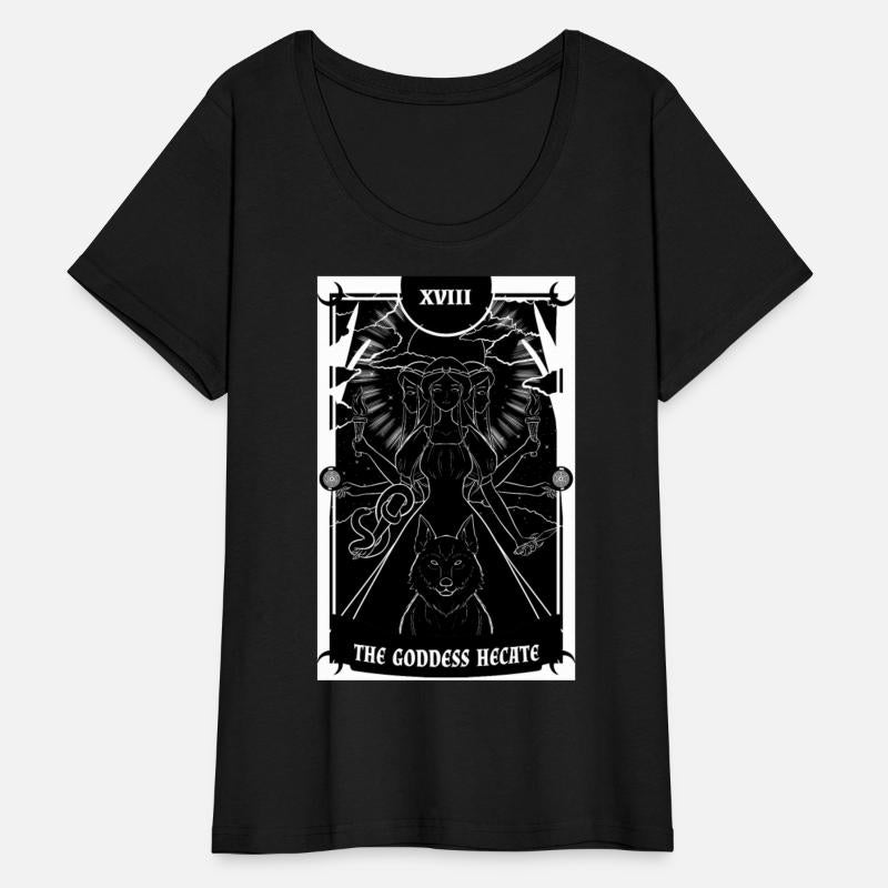 Anime Tarot Card Goddess Hecate Occult Gothic Witc