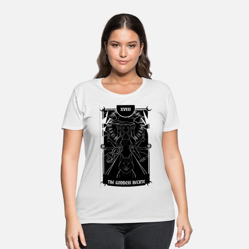 Anime Tarot Card Goddess Hecate Occult Gothic Witc