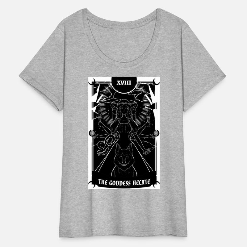 Anime Tarot Card Goddess Hecate Occult Gothic Witc