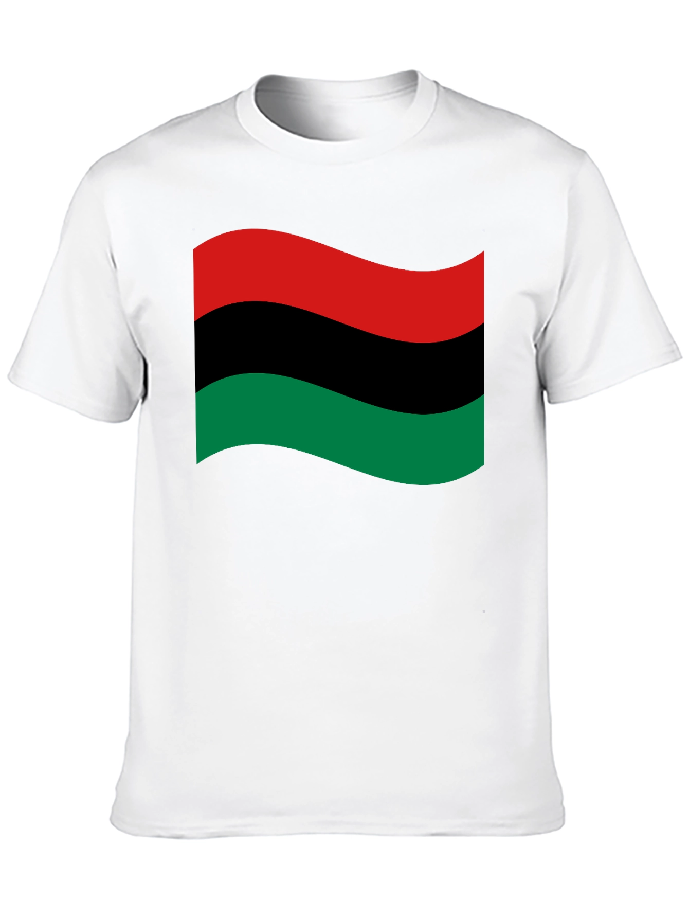 Pan-African Flag Tee: Black Empowerment Pride