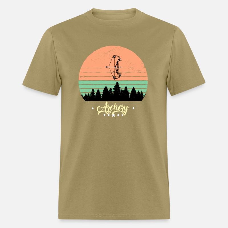 Archery Vintage Retro Sunset Sport