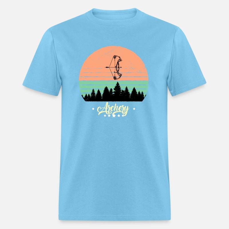 Archery Vintage Retro Sunset Sport