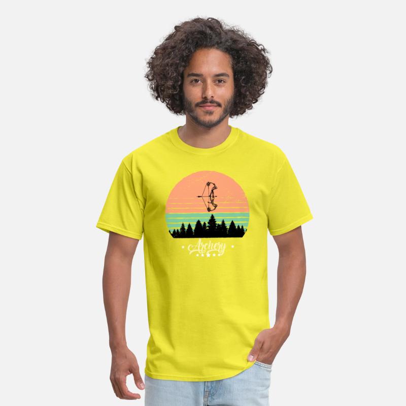 Archery Vintage Retro Sunset Sport