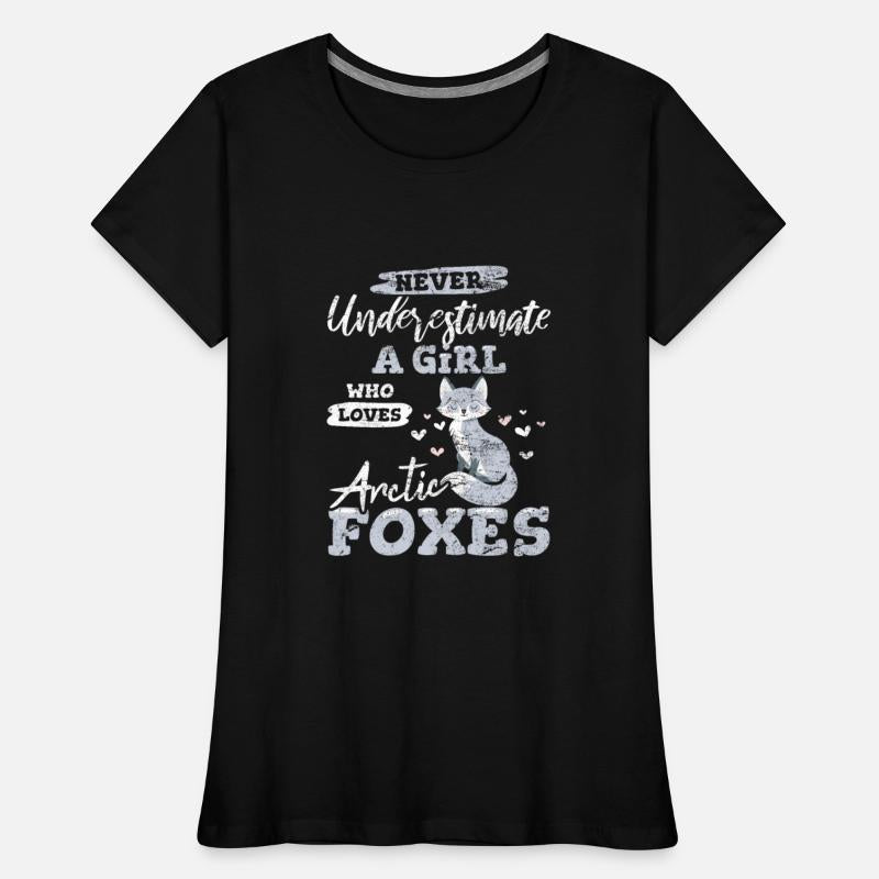 Arctic Fox Girl Who Loves Arctic Foxes Girl Fox C
