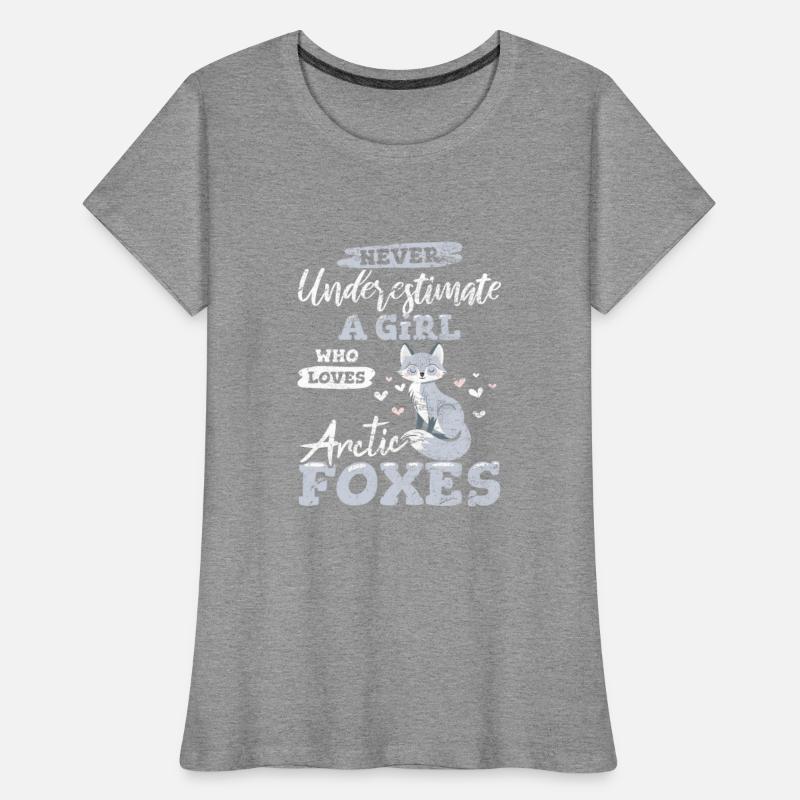 Arctic Fox Girl Who Loves Arctic Foxes Girl Fox C